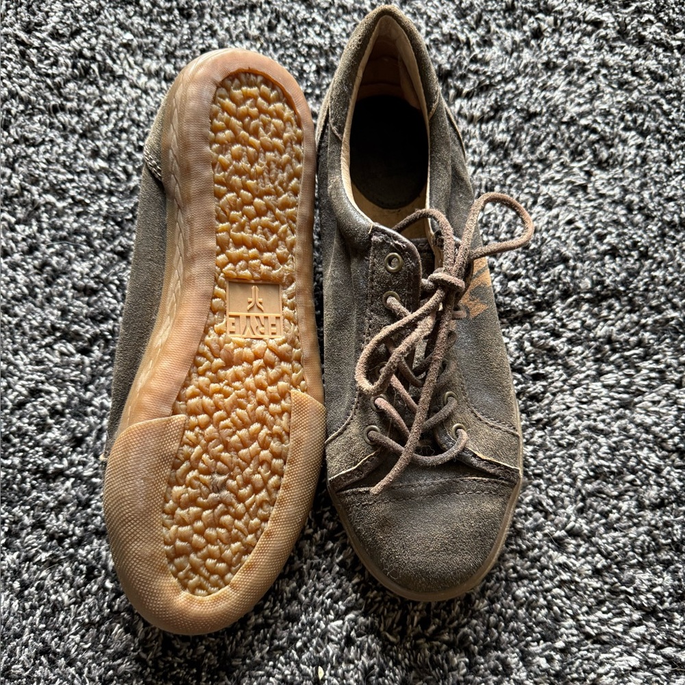 Frye soft leather sneakers